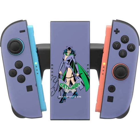 DC Comics Batman Catwoman Classic Art Pose Nintendo Switch 2 (2025) Joy-Con Controller Skin