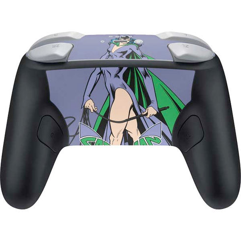 DC Comics Batman Catwoman Classic Art Pose Nintendo Switch 2 (2025) Pro Controller Skin