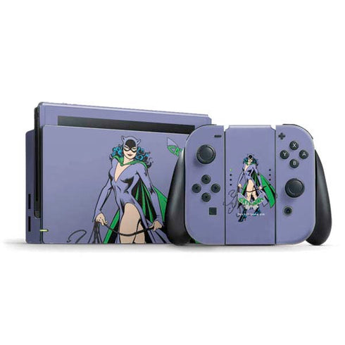 DC Comics Batman Catwoman Classic Art Pose Nintendo Skins