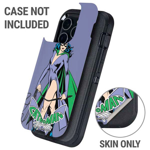 DC Comics Batman Catwoman Classic Art Pose Otterbox Defender iPhone Skin