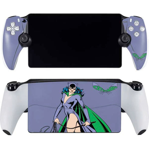 DC Comics Batman Catwoman Classic Art Pose PlayStation Portal Remote Player Skin