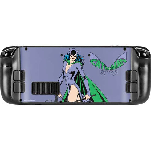 DC Comics Batman Catwoman Classic Art Pose Steam Deck Handheld Gaming Computer OLED Skin