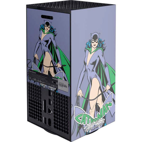 DC Comics Batman Catwoman Classic Art Pose XBox Series X Digital Edition Console Skin