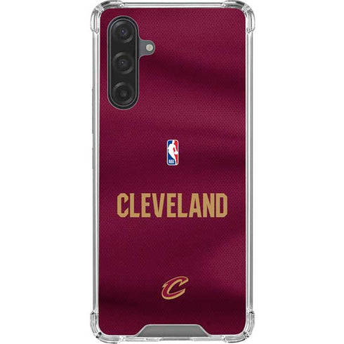NBA Cleveland Cavaliers Jersey Galaxy A17 Clear Case