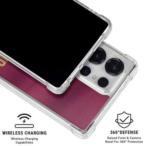 NBA Cleveland Cavaliers Jersey Galaxy S26 Ultra Clear Case