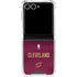 NBA Cleveland Cavaliers Jersey Galaxy Z Flip7 Clear Case