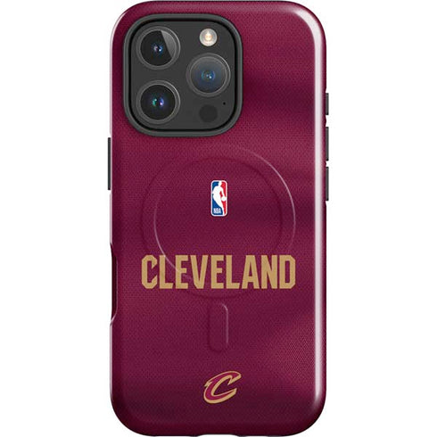 NBA Cleveland Cavaliers Jersey iPhone 16 Pro Magsafe Impact Case