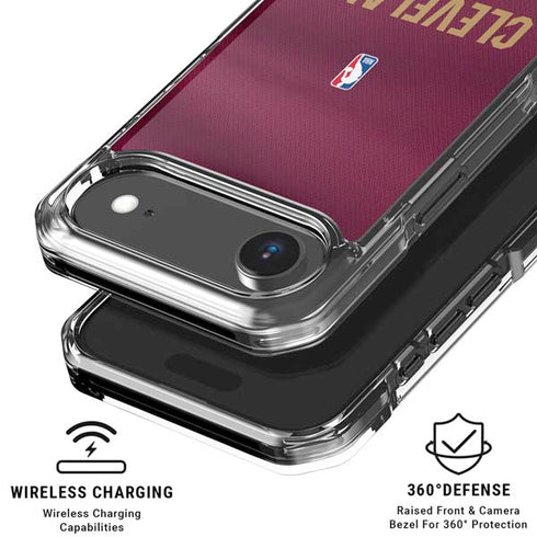 NBA Cleveland Cavaliers Jersey iPhone 17 Air Clear Case