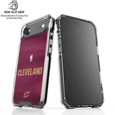 NBA Cleveland Cavaliers Jersey iPhone 17 Air Clear Case