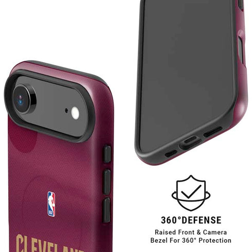 NBA Cleveland Cavaliers Jersey iPhone 17 Air Magsafe Impact Case