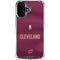 NBA Cleveland Cavaliers Jersey iPhone 17 Clear Case
