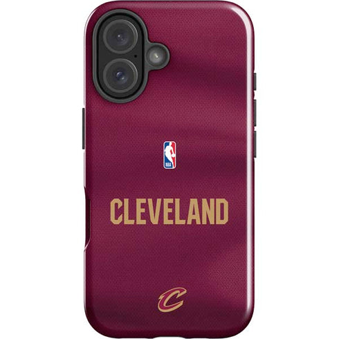 NBA Cleveland Cavaliers Jersey iPhone 17 Impact Case