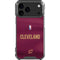NBA Cleveland Cavaliers Jersey iPhone 17 Pro Max Clear Case