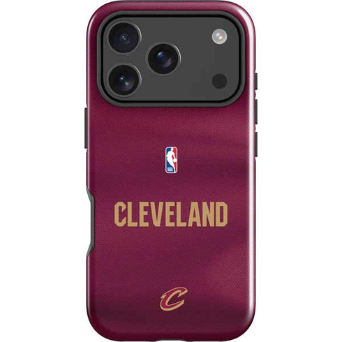 NBA Cleveland Cavaliers Jersey iPhone 17 Pro Max Impact Case