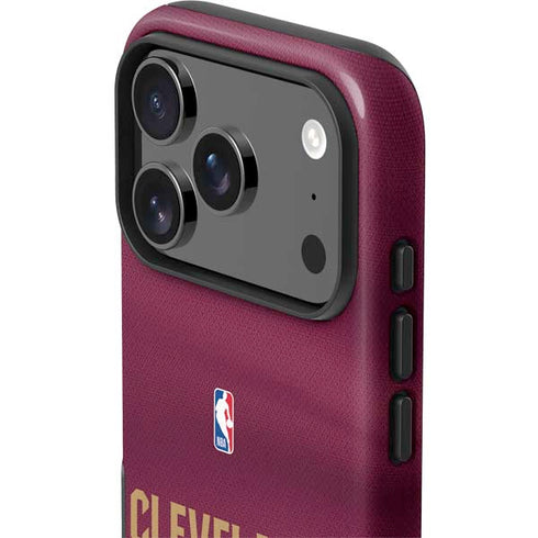 NBA Cleveland Cavaliers Jersey iPhone 17 Pro Max Impact Case