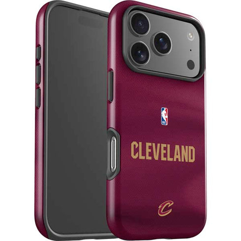 NBA Cleveland Cavaliers Jersey iPhone 17 Pro Max Impact Case