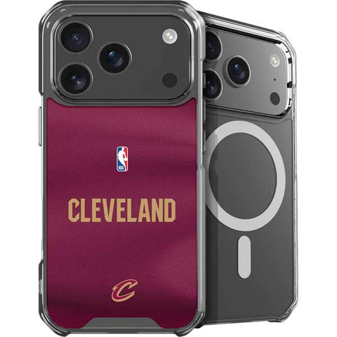 NBA Cleveland Cavaliers Jersey iPhone 17 Pro Max MagSafe Case