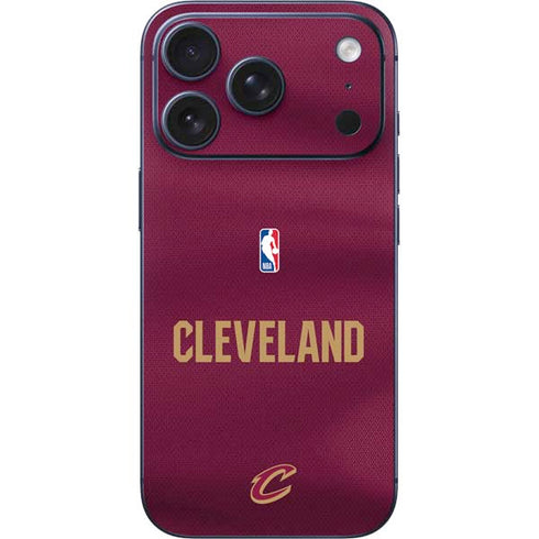 NBA Cleveland Cavaliers Jersey iPhone 17 Pro Max Skin