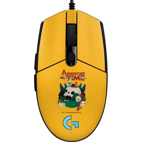 Adult Swim Adventure Time Cave Of Skulls G203 Prodigy RGB Wired Gaming Mouse Skin