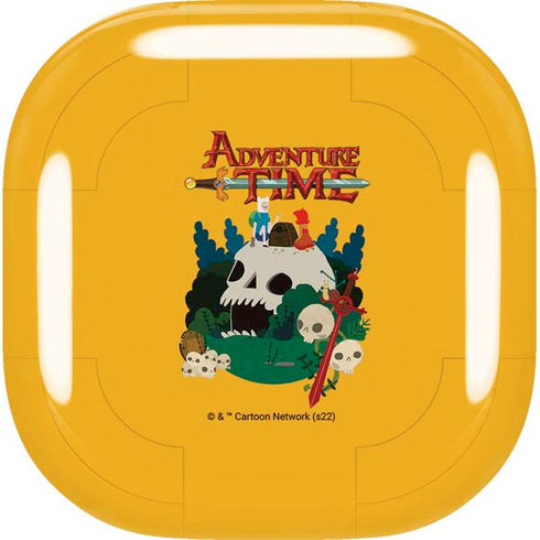 Adult Swim Adventure Time Cave Of Skulls Galaxy Buds Live Skin