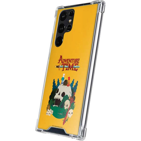 Adult Swim Adventure Time Cave Of Skulls Galaxy S23 Ultra Clear Case