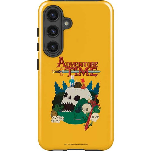Adult Swim Adventure Time Cave Of Skulls Galaxy S25 Impact Case