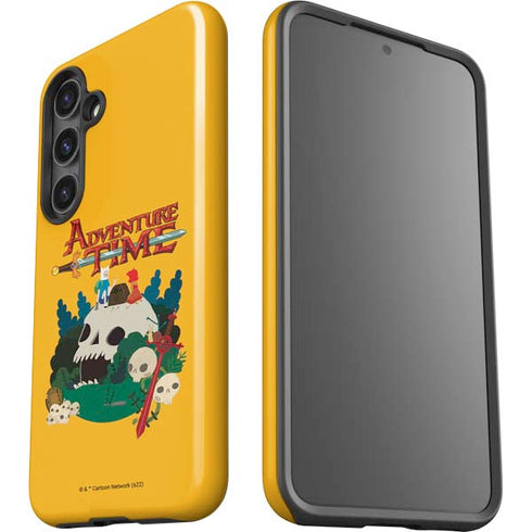 Adult Swim Adventure Time Cave Of Skulls Galaxy S25 Impact Case
