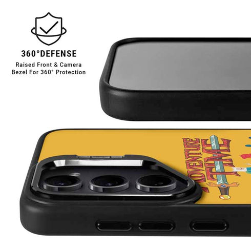 Adult Swim Adventure Time Cave Of Skulls Galaxy S25 Kickstand Case