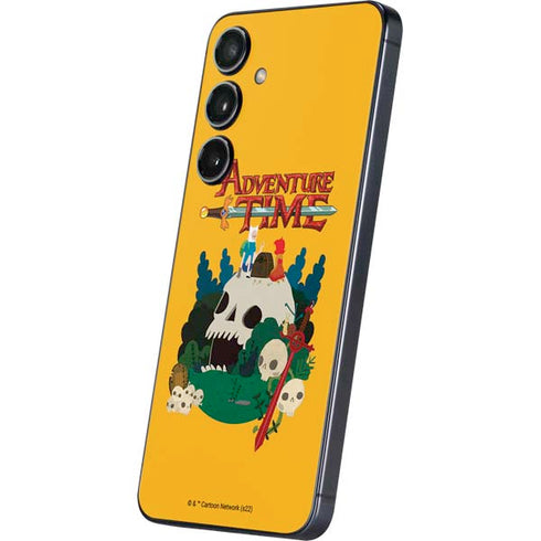 Adult Swim Adventure Time Cave Of Skulls Galaxy S25 Plus Skin