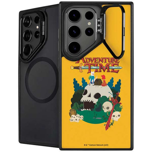 Adult Swim Adventure Time Cave Of Skulls Galaxy S24 Ultra Kickstand Case