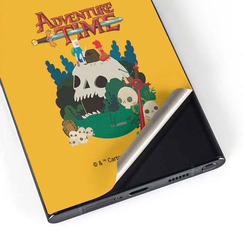 Adult Swim Adventure Time Cave Of Skulls Galaxy S24 Ultra Skin