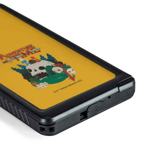 Adult Swim Adventure Time Cave Of Skulls Galaxy S24 Ultra Waterproof Case
