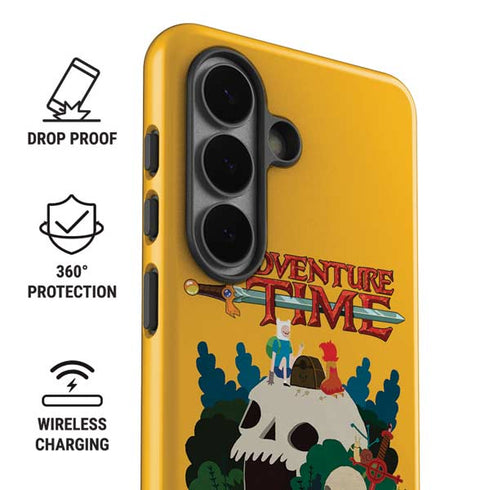 Adult Swim Adventure Time Cave Of Skulls Galaxy S26 Impact Case