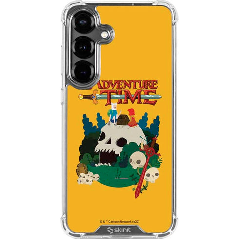 Adult Swim Adventure Time Cave Of Skulls Galaxy S26 Plus Clear Case