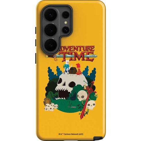 Adult Swim Adventure Time Cave Of Skulls Galaxy S26 Ultra Impact Case