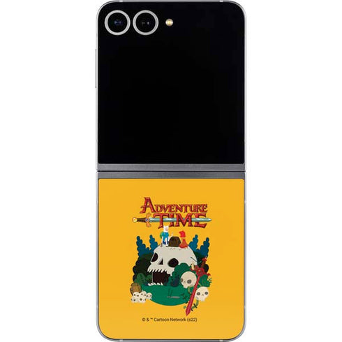 Adult Swim Adventure Time Cave Of Skulls Galaxy Z Flip6 Skin