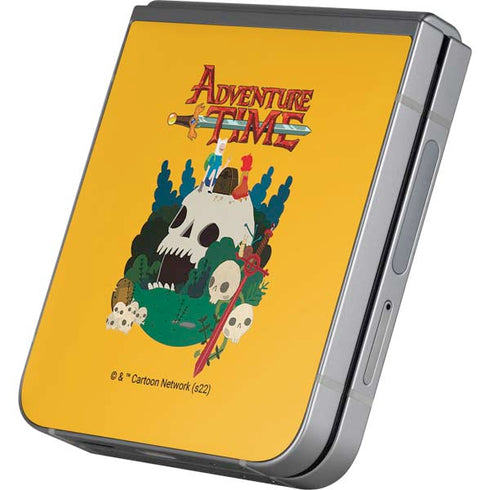 Adult Swim Adventure Time Cave Of Skulls Galaxy Z Flip6 Skin