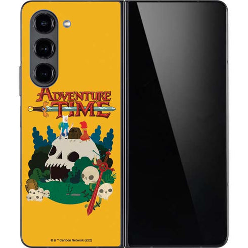 Adult Swim Adventure Time Cave Of Skulls Galaxy Z Fold5 5G Skin