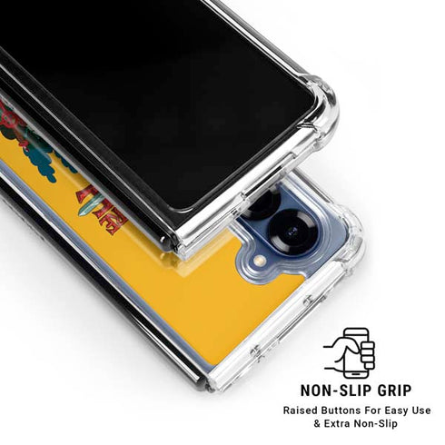 Adult Swim Adventure Time Cave Of Skulls Galaxy Z Fold6 Clear Case