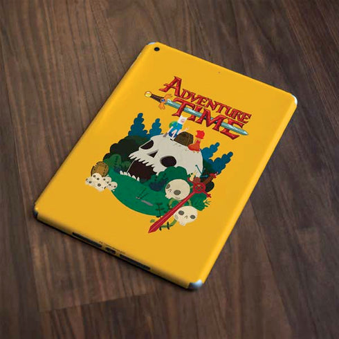 Adult Swim Adventure Time Cave Of Skulls Apple iPad Skin