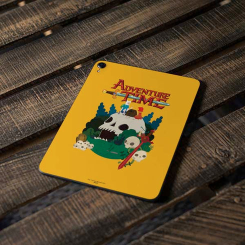 Adult Swim Adventure Time Cave Of Skulls Apple iPad Pro Skin