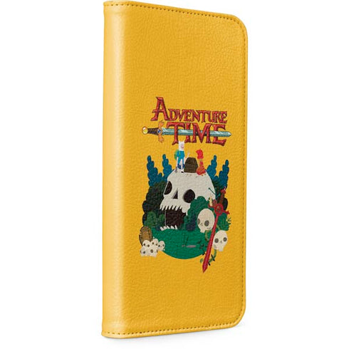 Adult Swim Adventure Time Cave Of Skulls iPhone 15 Plus Folio Case