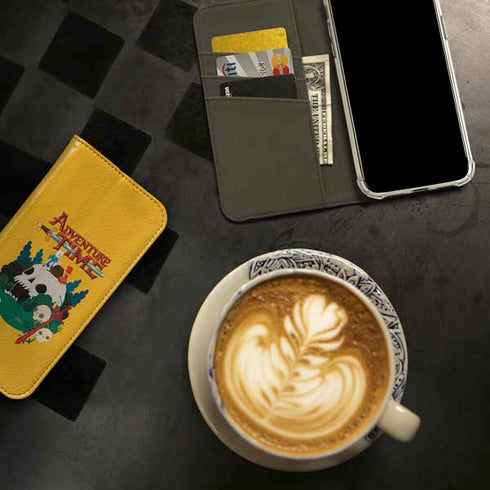 Adult Swim Adventure Time Cave Of Skulls iPhone 15 Plus Folio Case