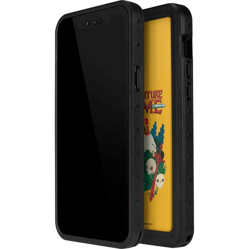 Adult Swim Adventure Time Cave Of Skulls iPhone 15 Plus Waterproof Case