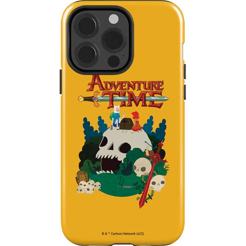 Adult Swim Adventure Time Cave Of Skulls iPhone 15 Pro Impact Case