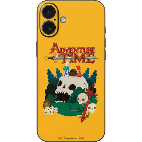 Adult Swim Adventure Time Cave Of Skulls iPhone 16 Plus Skin