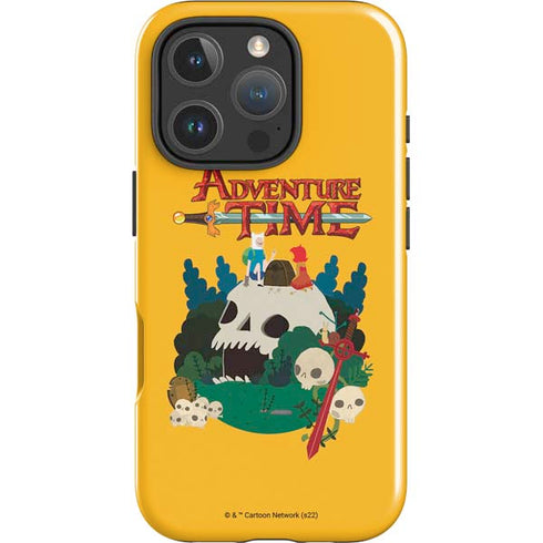 Adult Swim Adventure Time Cave Of Skulls iPhone 16 Pro Max Impact Case