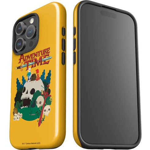 Adult Swim Adventure Time Cave Of Skulls iPhone 16 Pro Max Impact Case