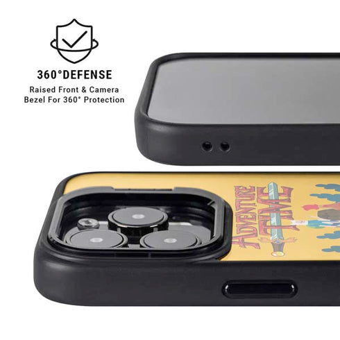 Adult Swim Adventure Time Cave Of Skulls iPhone 16 Pro Max Kickstand Case