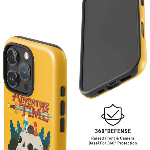 Adult Swim Adventure Time Cave Of Skulls iPhone 16 Pro Max Magsafe Impact Case
